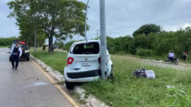 Pese a lo aparatoso del accidente no hubo lesionados