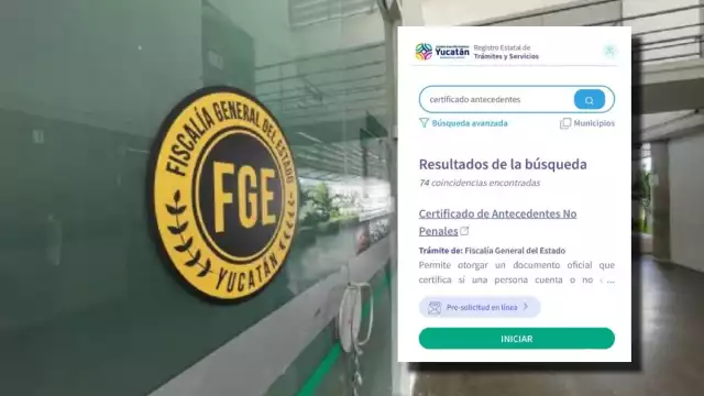 Se puede solicitar el Certificado de Antecedentes No Penales en línea en Yucatán