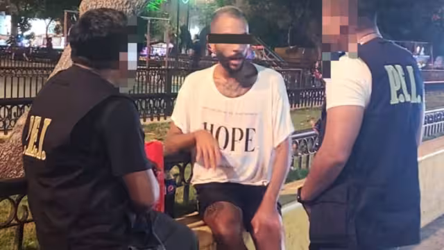 El venezolano fue hallado sin zapatos y pidiendo limosna en el Centro de Mérida