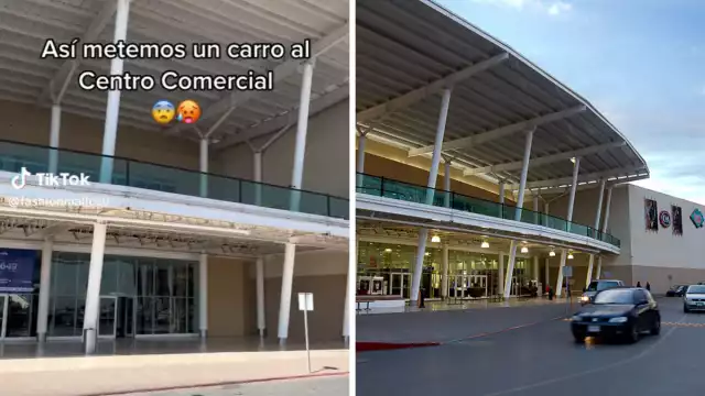 Los autos en las plazas comerciales no aparecen por arte de magia