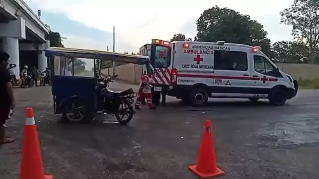Los lesionados fueron trasladados a un hospital de Calkiní