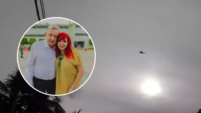 AMLO estuvo acompañado de la Gobernadora de Campeche