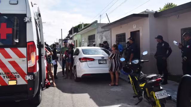 El golpe fue inevitable, quedando tendida sobre el pavimento con diversas heridas