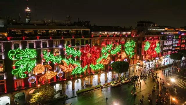 La decoración estará hasta el 6 de enero de 2024