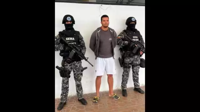 Ecuador logró la detención de Carlos Arturo Landázuri "El Gringo", uno de los narcos más buscados en Colombia