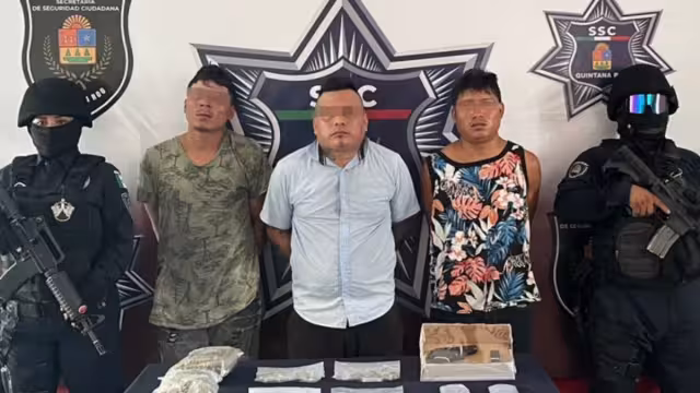 Fueron reportados al número de emergencias 911 por transitar encapuchados y armados