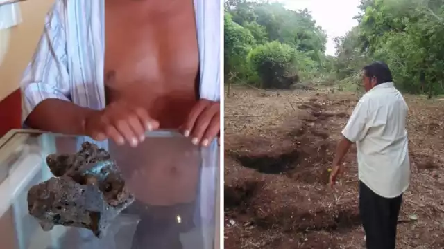 Con el apoyo de científicos de Yucatán se hizo el levantamiento de los restos de la supuesta nave