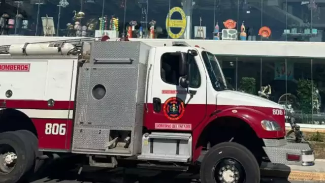 Bomberos de la SSP atendieron el reporte por el incendio