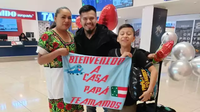 El paisano dijo que decidió regresar a su tierra natal porque su esposa se quedó sola tras el fallecimiento de sus padres