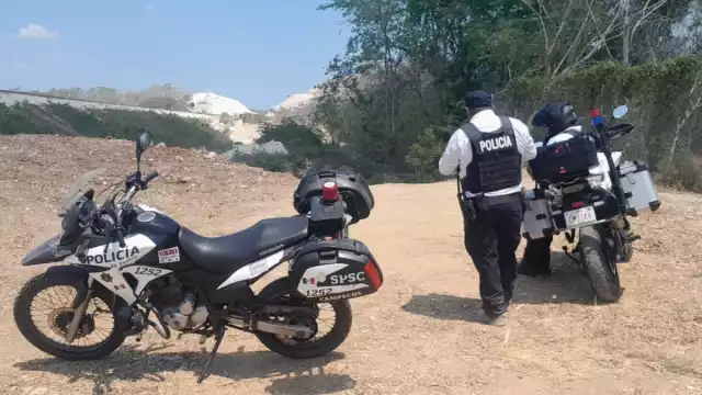 Agentes ministeriales de la Fiscalía de Campeche tomaron conocimiento del hecho