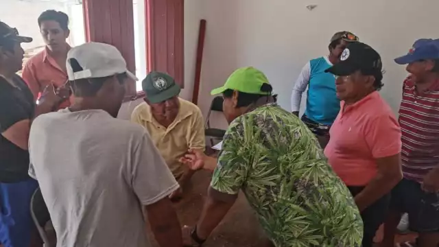 Así se vivió la reunión entre pescadores de Chuburná