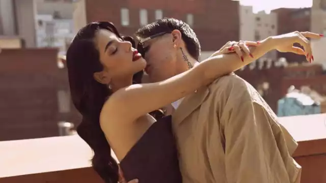 Peso Pluma y Kenia Os comparten sus nueve meses de relación con fotos en redes sociales