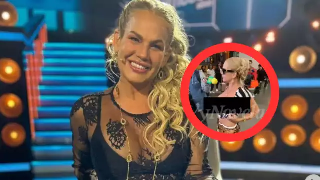 Niurka no dejó nada a la imaginación de la prensa. Foto: Especial