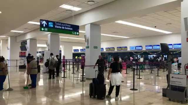 El resto de los vuelos en el aeropuerto de Mérida transcurren sin contratiempos