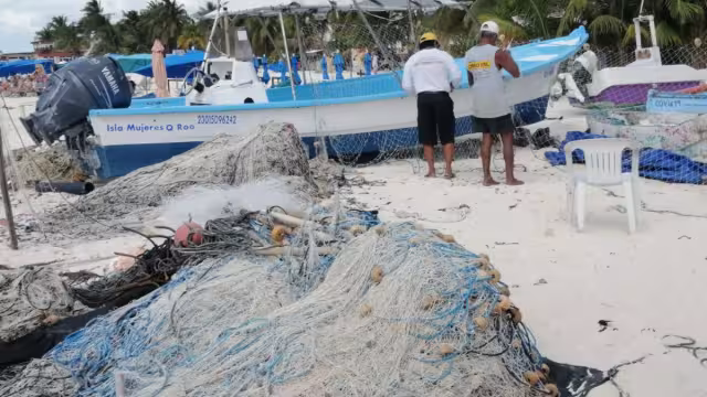 La veda de mero se levantó el 1 de abril, pero todavía no pudieron salir