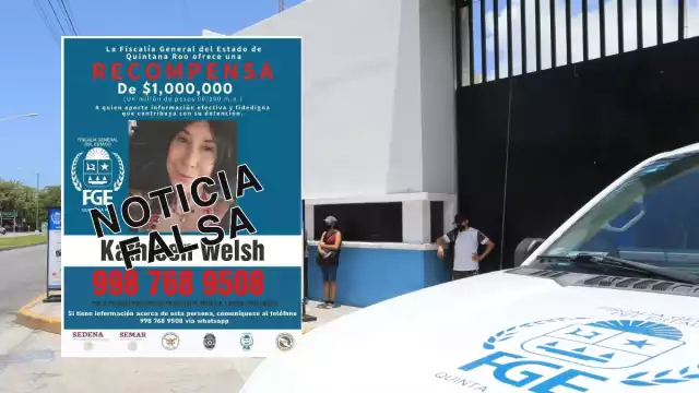 La mujer en realidad no ha sido fichada en Quintana Roo