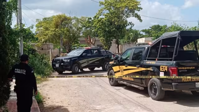 Agentes de la Policía Municipal acudieron al predio de donde se hizo el reporte