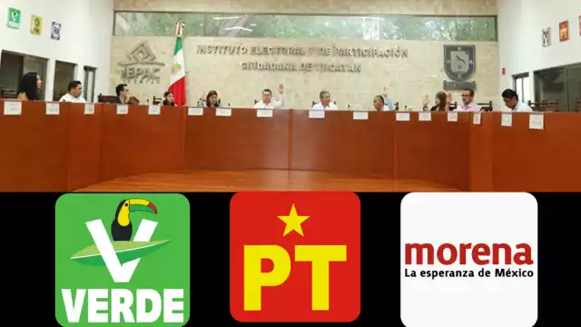 Los partidos aparecerán justos en la boleta electoral