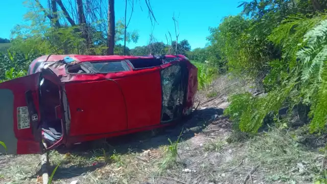 En el lugar del accidente no se registraron personas lesionadas