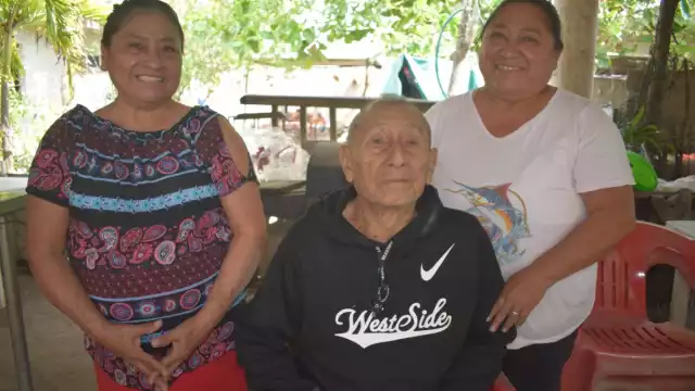 Él registró de la edad longeva de este poblador de Chuburná ya se encuentra inmerso en las estadísticas del INEGI