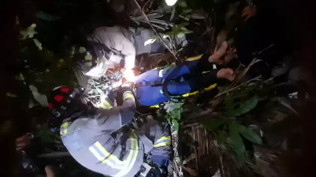 El hombre fue trasladado a un hospital de la avenida Coba