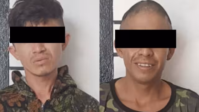 Tras las diligencias correspondientes fueron puestos a disposición de la Fiscalía General del Estado