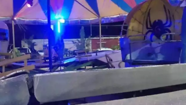 La situación atemorizó a las personas que se encontraban en el juego