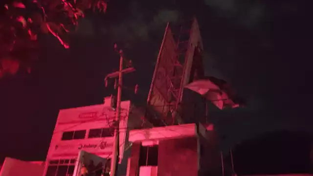 Los fuertes vientos son provocados por el Frente Frío 49