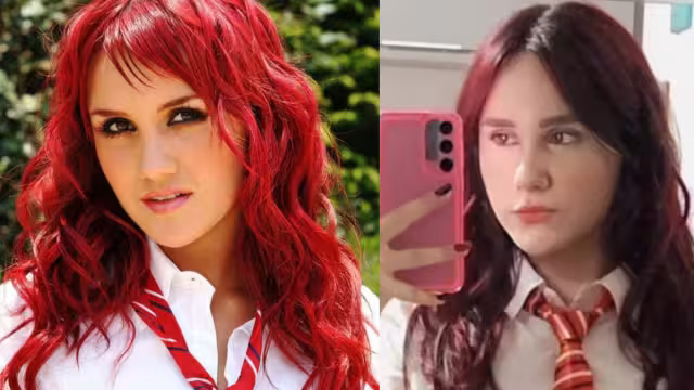 Roberta Pardo y la joven brasileña. Foto: Especial