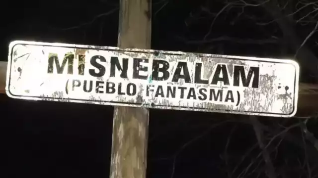 Misnebalam es conocido por ser un pueblo fantasma de Mérida