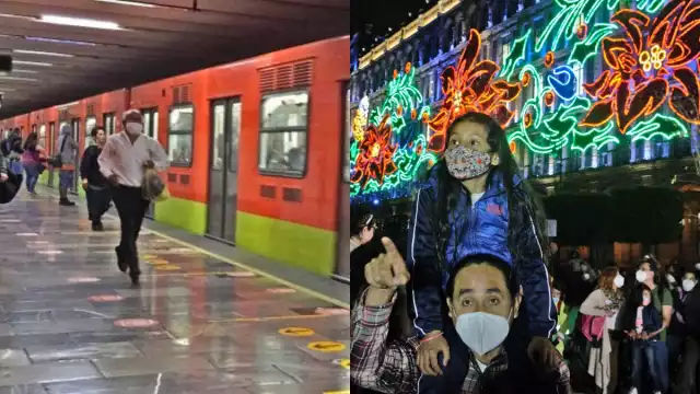 Los medios de transporte de la Red de Movilidad Integrada (MI) de la Ciudad de México tendrán un servicio especial los días 24 y 25 de diciembre. Foto: Cuartoscuro