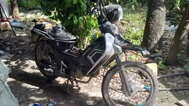 El dueño de la moto no presentó su denuncia por intento de robo