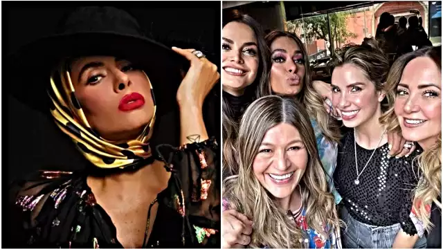 La tapatía se burló de los comentarios de su compañera y amiga. Foto: Instagram Galilea Montijo y Andrea Legarreta