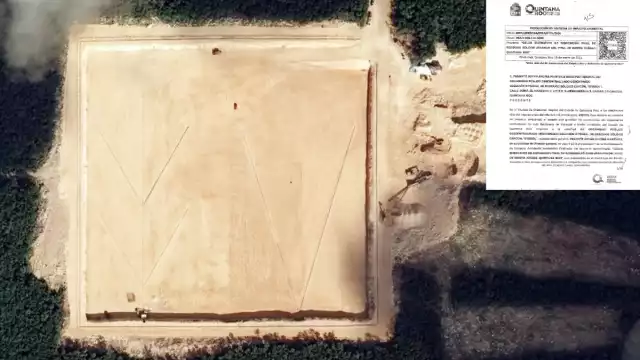 La asociación civil “Salvemos Nizuc” comprobó con imágenes de satélite que la celda existía antes del 13 de diciembre.