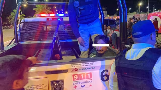 Un hombre fue detenido por las autoridades en el Foro Ah Kim Pech