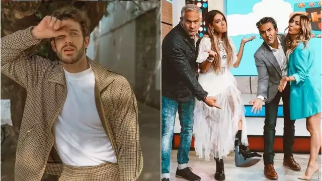 Lambda decidió 'balconear' a su compañera y revelar que estaba esperando un bebé. Foto: Instagram Lambda García y Programa HOY