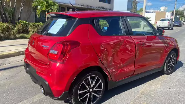 No hubo personas lesionadas en el accidente vial