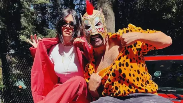 Yuridia estuvo con el Escorpión. Foto: @LAURAGII