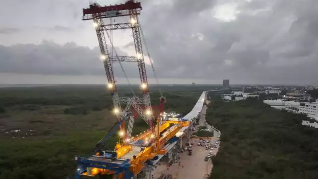 Estos son los números en torno a los trabajos del puente vehicular Nichupté