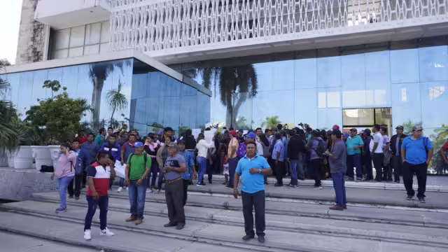 Los manifestantes señalaron la presunta falta de apoyo de las autoridades de agricultura a nivel federal y estatal