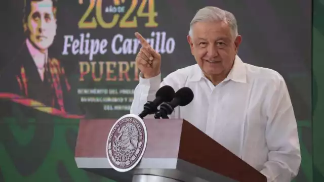 Andrés Manuel López Obrador encabeza este viernes 22 de marzo, la conferencia mañanera desde desde Coatzacoalcos, Veracruz