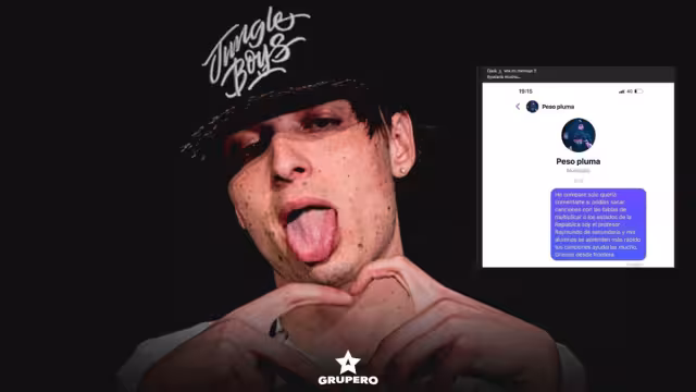 Peso Pluma se pondrá en contacto con el profesor muy pronto