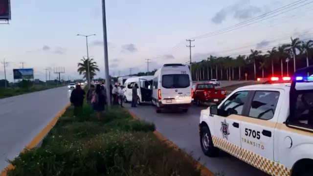 Afortunadamente no hubo heridos