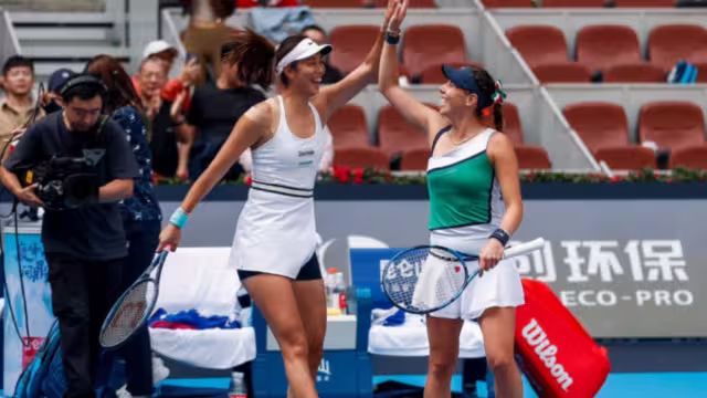 La tenista mexicana había tenido problemas con su anterior pareja para avanzar en los encuentros