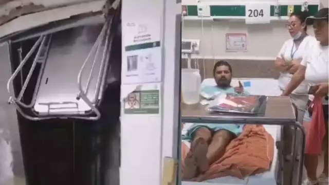 El camillero, identificado como Víctor, aseguró que no tiene problema en declararse culpable, pero recordó que él también fue víctima