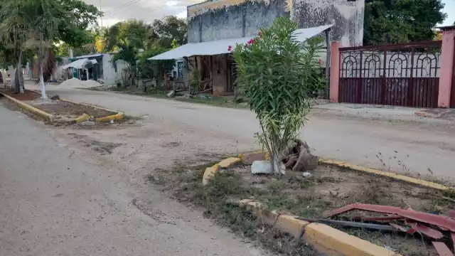 De acuerdo con la gente, ha ignorado todas las peticiones populares que le ha compartido la comisaria municipal, Julia Euán Fuentes
