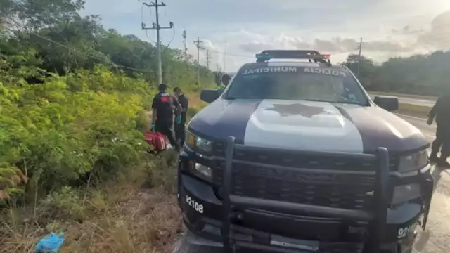 El cadáver fue denunciado por automovilistas que pasaban por la carretera