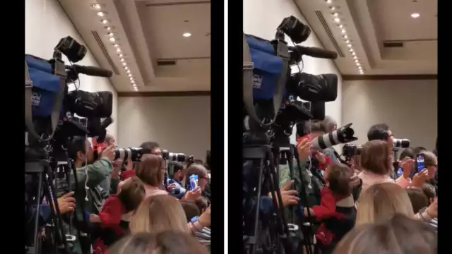 El fotógrafo recibió comentarios de admiración