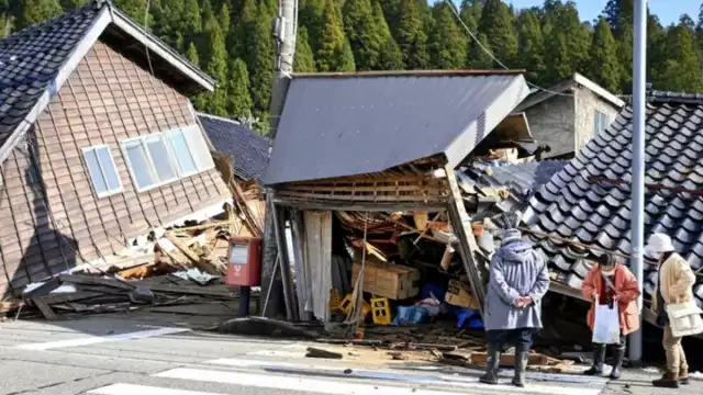 La Agencia Meteorológica Japonesa reportó que este miércoles se registró una réplica de magnitud 5.5 del sismo ocurrido el 1 de enero