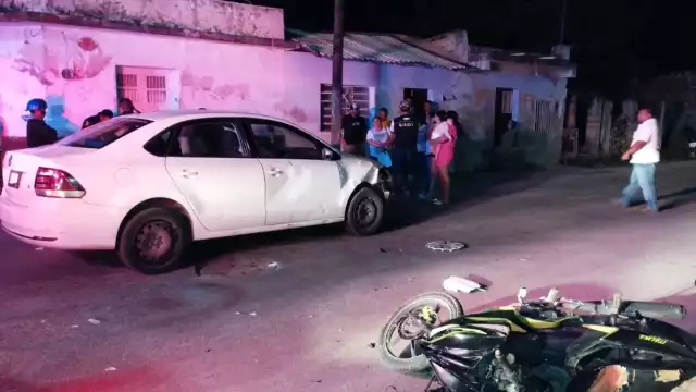 El lesionado fue enviado al hospital, pero con custodia policial para que no se diera a la fuga